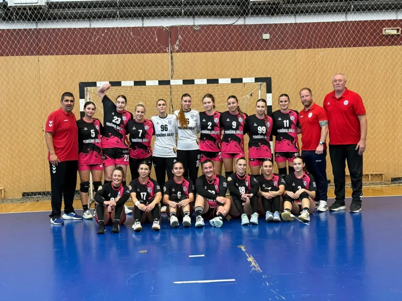 Handbalistele de la CSM Galaţi au învins clar pe HC Harghita