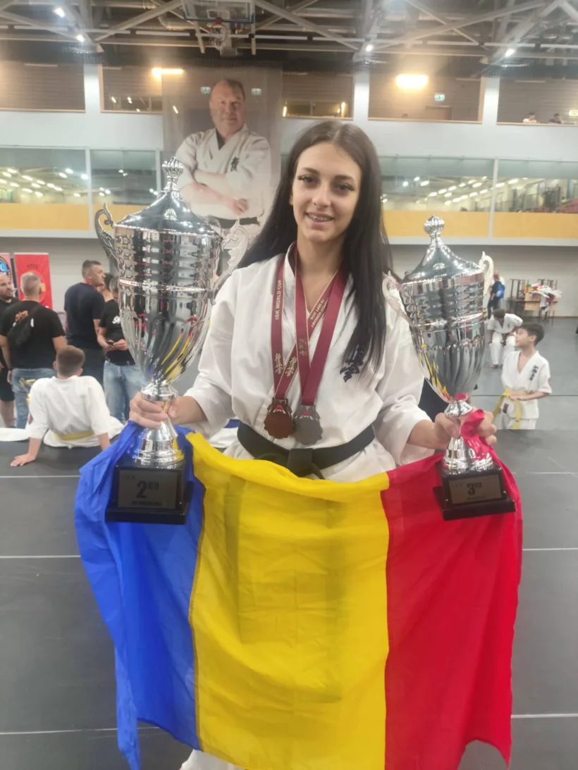 Argint și bronz pentru Crina Marysia Chintoiu la Cupa Mondială