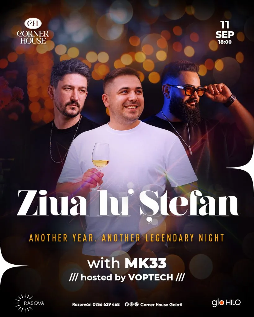 Ziua Lu’ Ştefan – MK33 & Voptech @Corner House