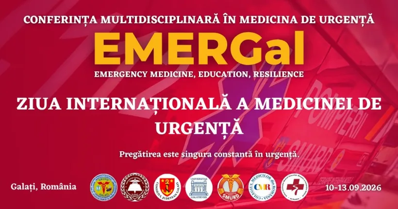 Sub sloganul „Pregătirea este singura constantă în urgență”, Galațiul devine EPICENTRUL Medicinei de Urgență! 