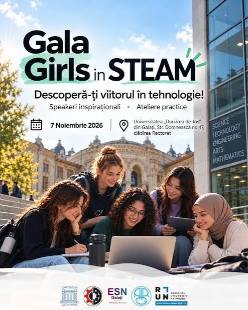 Parteneriat educațional licee - universitate la Gala „Girls in STEAM”