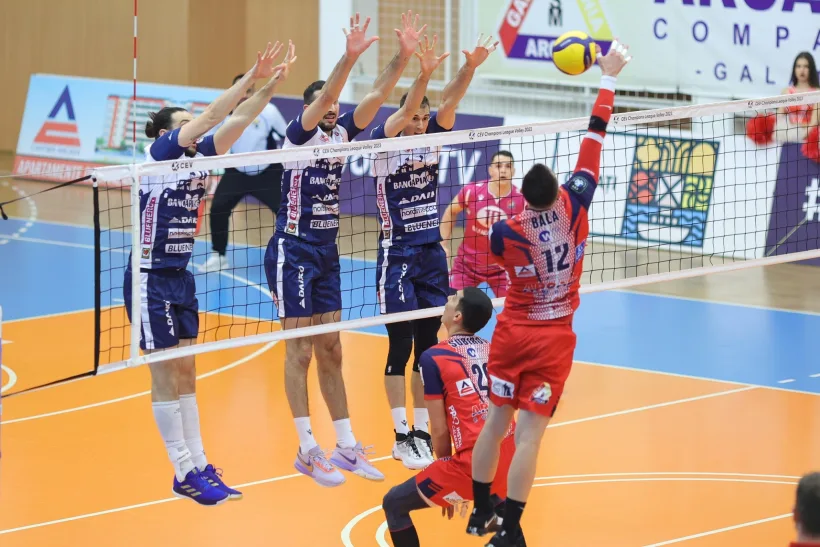 CSM Arcada a pierdut turul cu Piacenza