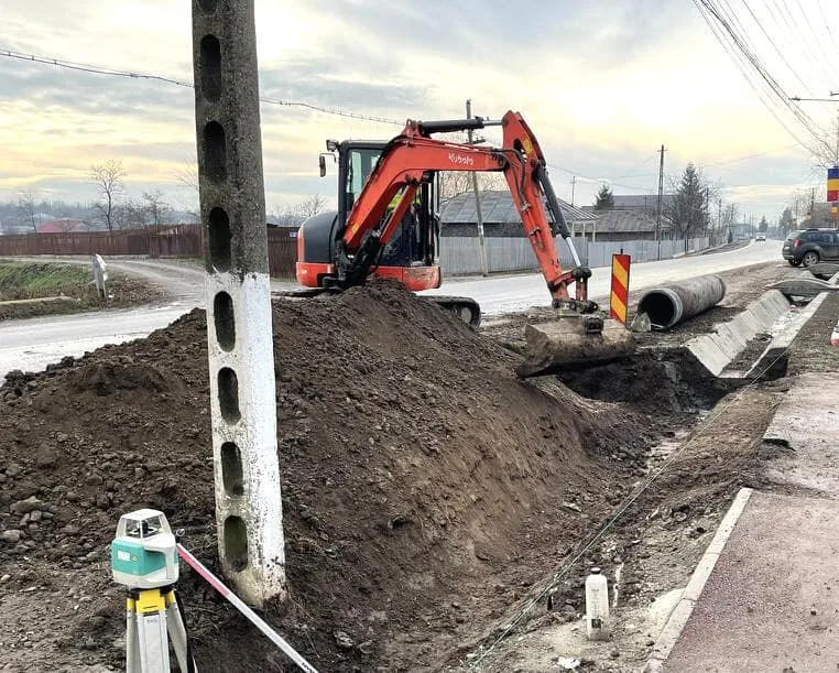 Lucrări de modernizare a drumurilor din județul Galați