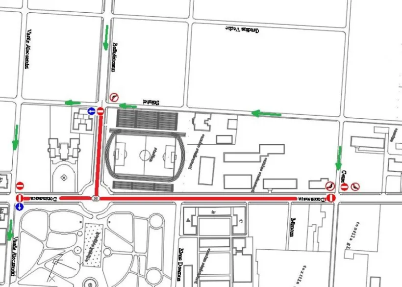 Restricții de trafic în Galați, de Ziua Unirii Principatelor Române