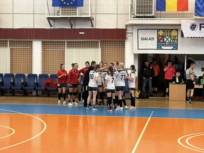 A 16-a înfrângere pentru handbalistele de la CSM Galaţi