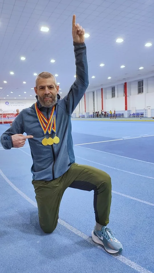 Un gălăţean exemplu: Paul Ioan Găvănescu, triplu campion naţional indoor la Masters
