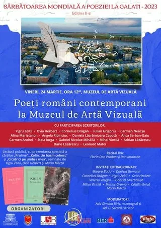 Sărbătoarea Mondială a Poeziei la Galaţi – 2023 (Ediţia a II-a)