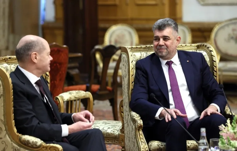 Marcel Ciolacu: Olaf Scholz a fost primul lider european care s-a pronunţat public în favoarea aderării României la Schengen