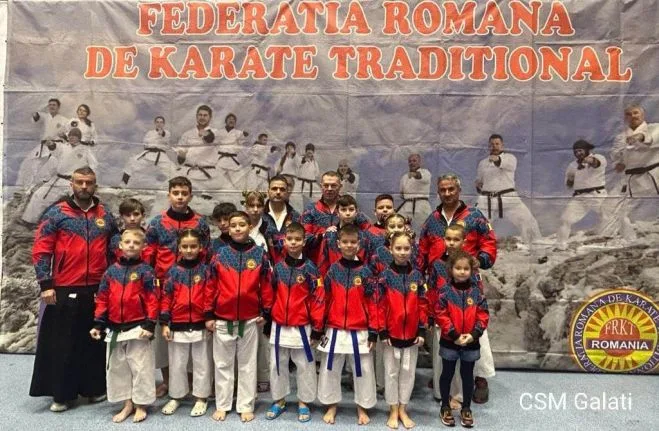 15 medalii pentru copii karatişti de la CSM Galaţi