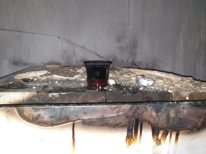 Trei case au luat foc în județul Galați