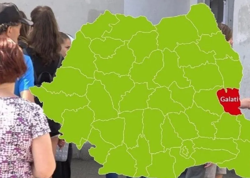 Repartizarea locurilor  pentru admiterea la liceu în județul Galați