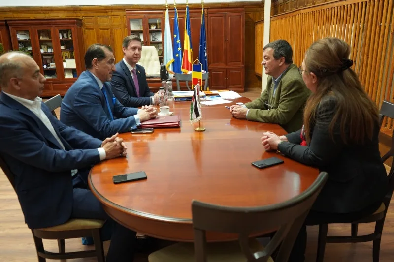 Ambasadorul Iordaniei în vizită la Universitatea „Dunărea de Jos” Galați
