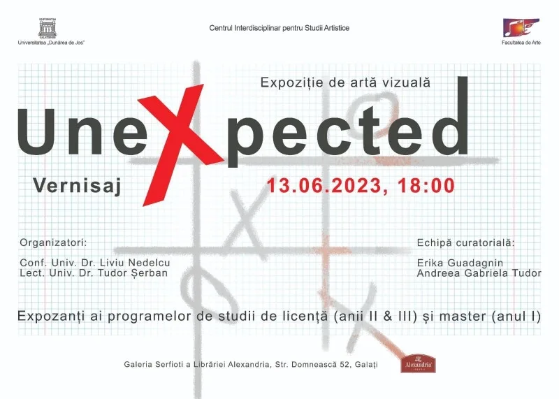 Vernisajul de pictură UneXpected - proiect studențesc experimental