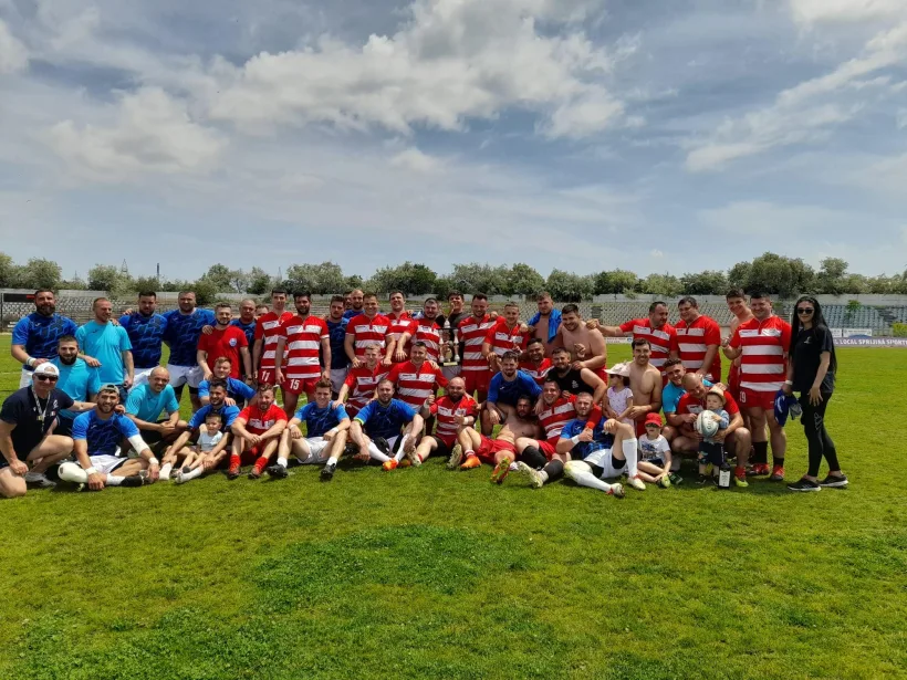 Rugbiştii de la CSM Galaţi, pe podium la finalul primei faze