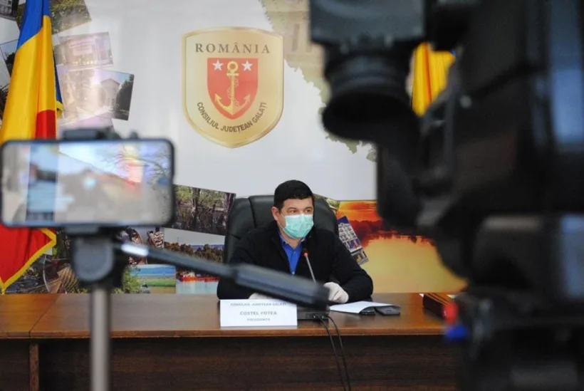 Costel Fotea, președintele CJ Galați: "Protejăm personalul medical şi familiile lor"