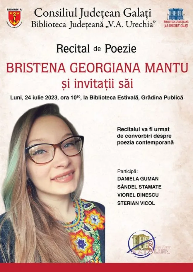 Recital de poezie la Galaţi