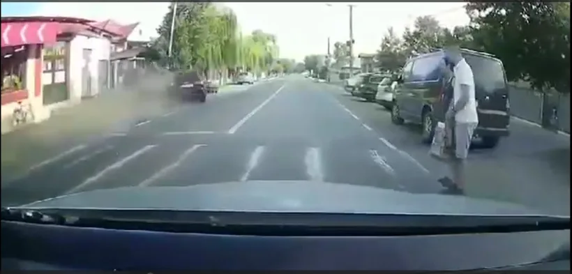 Doi pietoni din Galați, la un pas să fie spulberați de un șofer drogat și fără permis