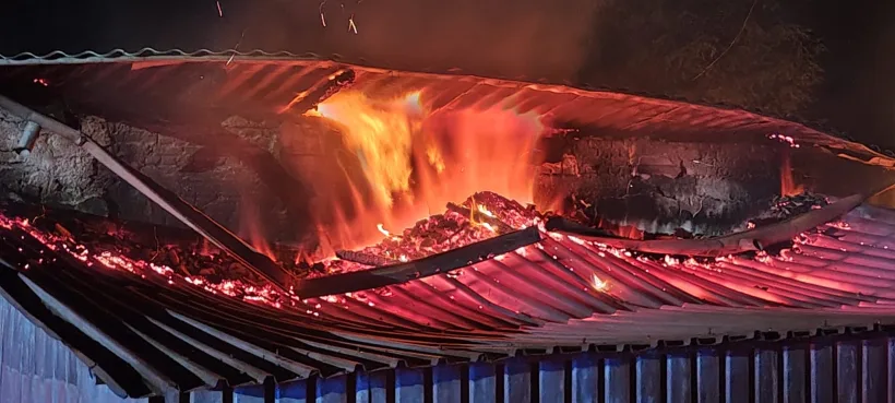 Incendiu la o școală din județul Galați