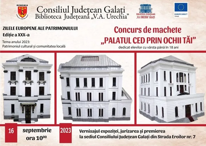 Zilele Europene ale Patrimoniului 2023