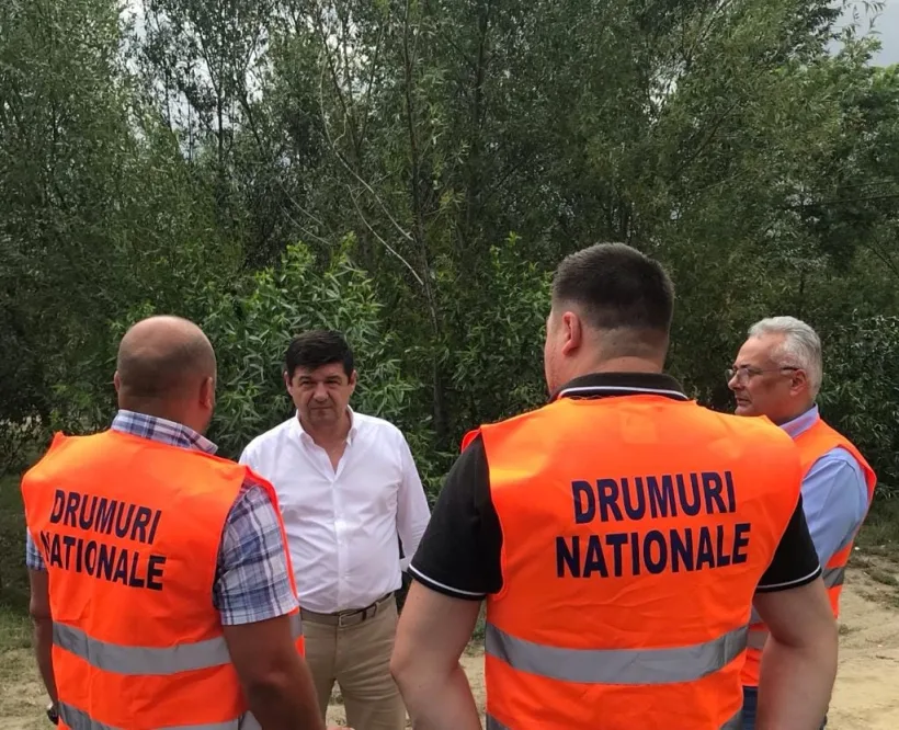 Costel Fotea, președintele CJ Galați: Se toarnă asfalt pe DN26, între Măstăcani și Brănești