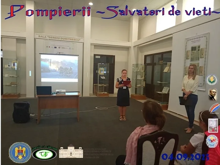 ”Pompierii- Salvatori de vieți”