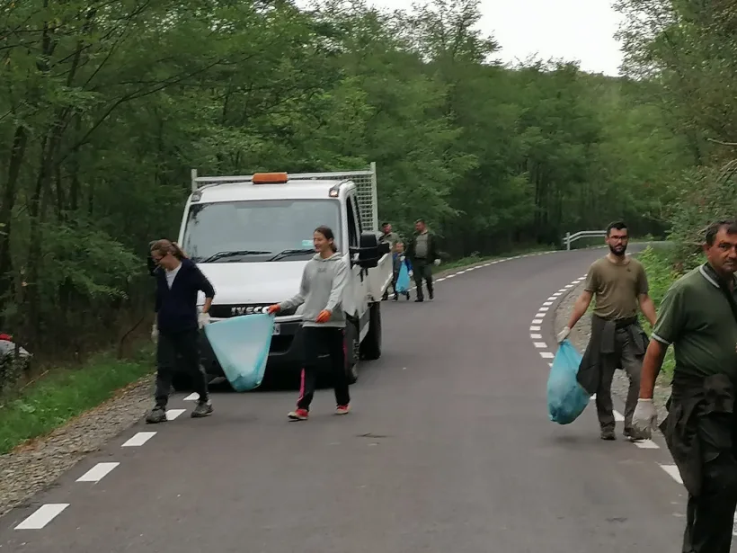 Ecologizare în pădurile din Galați