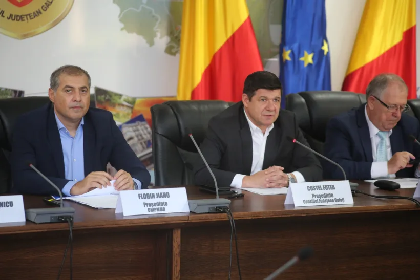 Președintele CJ Galați, întâlnire cu reprezentanți ai mediului academic și ai mediului de afaceri