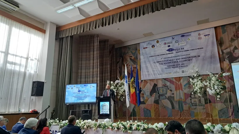 Universitari gălățeni la aniversarea Academiei de Studii Economice din Moldova