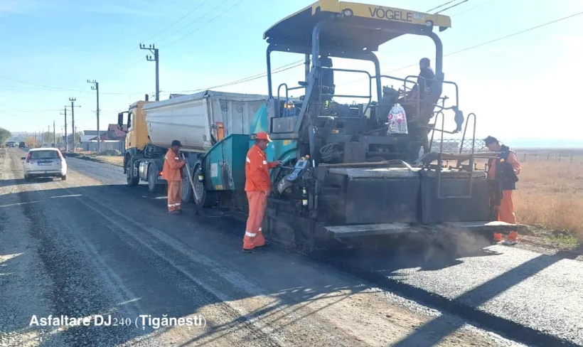 Costel Fotea: Lucrări ample pe drumurile din nordul județului Galați