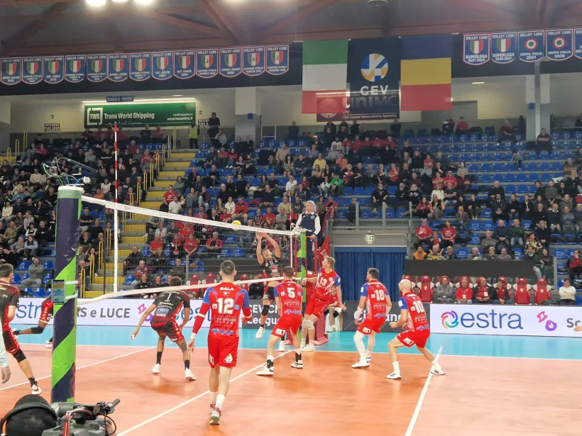 Înfrângere pentru CSM Arcada la debutul în CEV Champions League