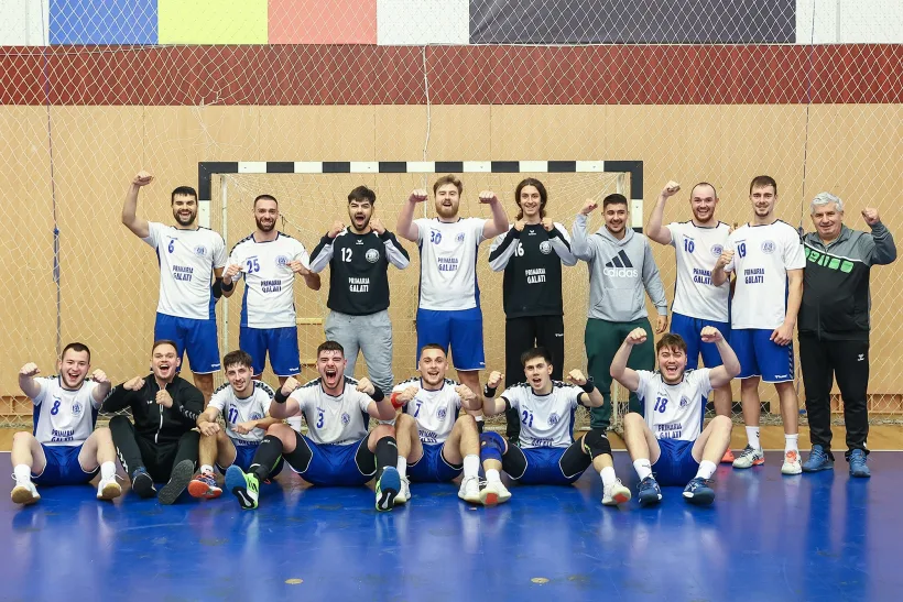 A şasea victorie sezonală pentru handbaliştii de la CSU Galaţi