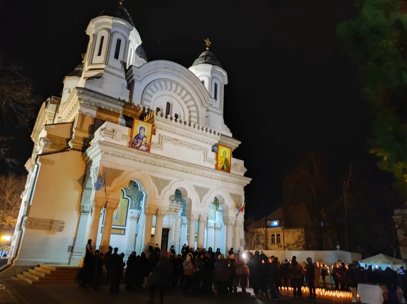 Pelerinajul Luminii, la Catedrala din Galați