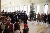 Colindători la Centrul eparhial al Arhiepiscopiei Dunării de Jos