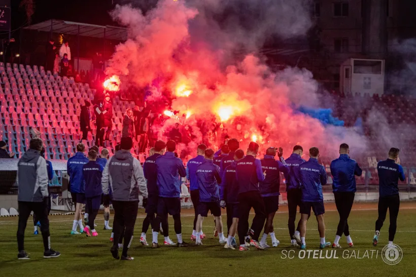 Antrenament incendiar pentru Oţelul