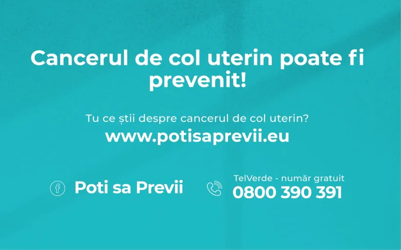 Cancerul de col uterin, o afecțiune care poate fi prevenită prin vaccinare și screening