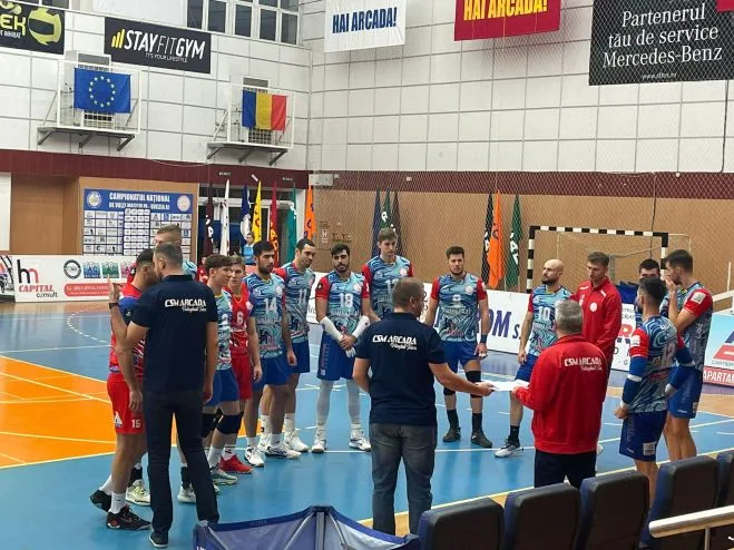 CSM Arcada are meci de gală la sala Dunărea în CEV Champions League