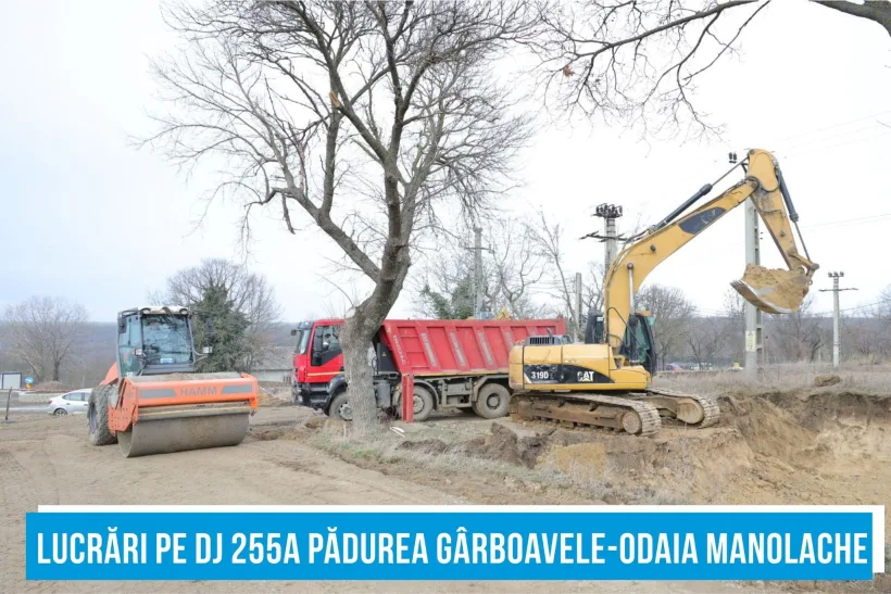 Continuă lucrările de modernizare a drumurilor județene