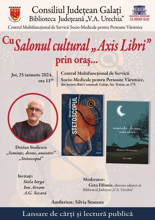Cu Salonul literar „Axis Libri” prin oraş...