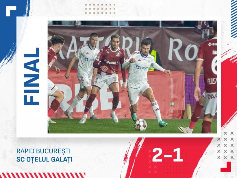 Oţelul, la primul eşec în deplasare din Supeligă