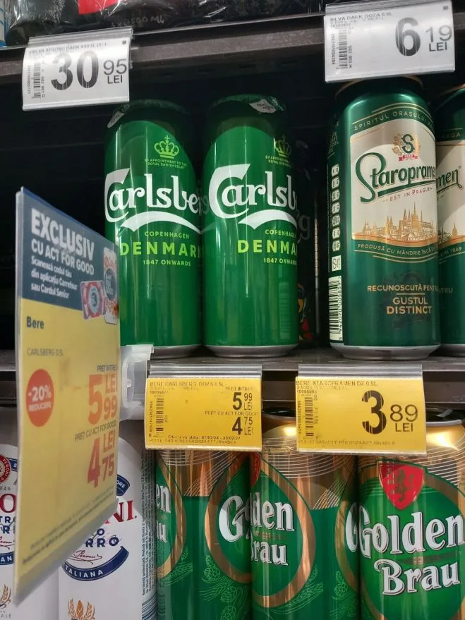 Magazinul Carrefour Market de la Potcoava de Aur, sancționat de la Protecția Consumatorilor
