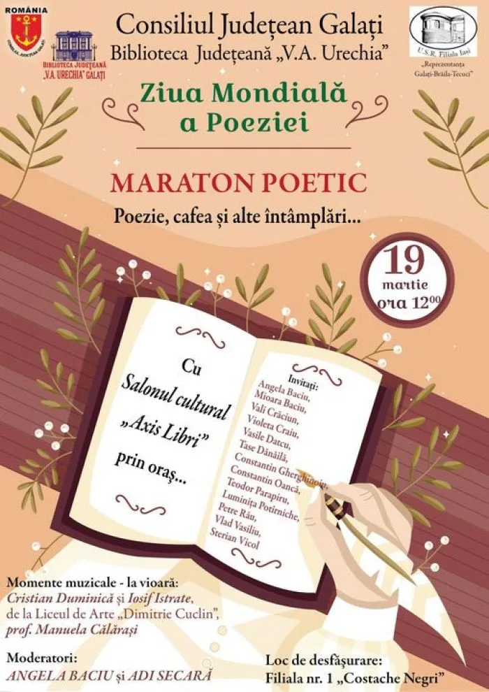 Maraton de Poezie la Galaţi