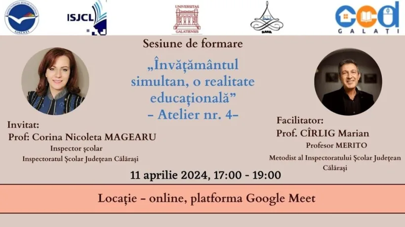 Programul mentoral pentru profesorii educatori continuă cu al IV-lea atelier de specializare