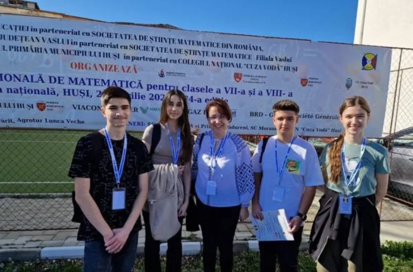 Cinci elevi gălățeni „au dat lovitura”: au urcat pe podium la Olimpiada Națională de Matematică