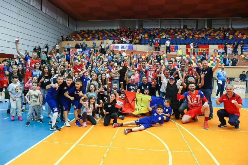 CSM Arcada s-a calificat dramatic în finală