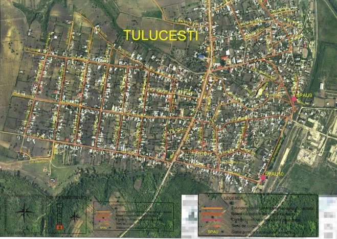 Primarul comunei Tulucești: Am semnat contractul pentru extinderea rețelei de canalizare