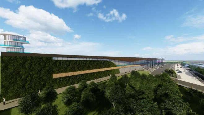 Aeroportul Internațional Galați-Brăila, acord de la ROMATSA. Va fi construit după un concept ecologic, cu multă vegetație pe fațade și la interior