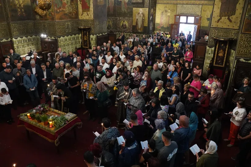 Prohodul Domnului la Catedrala arhiepiscopală din Galaţi