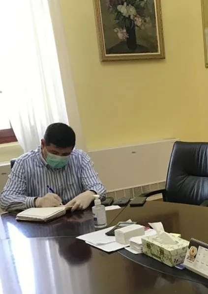 Președintele CJ Galați, în prima linie a luptei cu epidemia