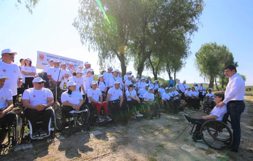 Cupa „Danubius”-competiţie sportivă internaţională pentru persoanele cu dizabilităţi locomotorii, la Balta Zătun
