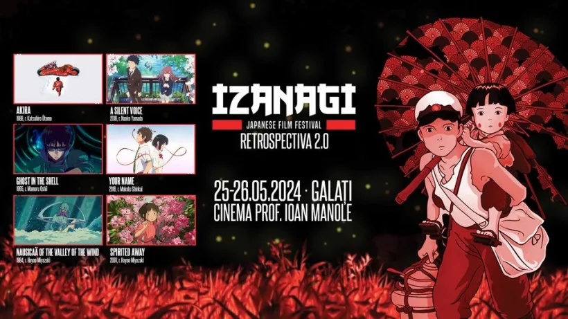 Festival de animație japoneză, în weekend, la cinematograful „Prof. Ioan Manole” din Galați